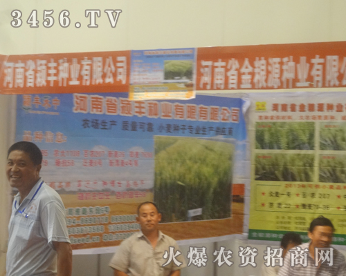 金糧源種業(yè)盛裝參展2013河南夏季種子會