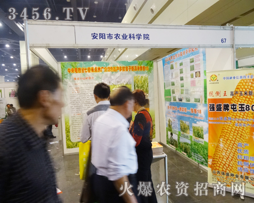 安陽市農(nóng)業(yè)科學(xué)院以盛大場(chǎng)面出展